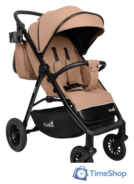 Коляска прогулочная «книга» Costa Vita VT-7 (бежевый) - Изображение №1 — Интернет-магазин Time-Shop