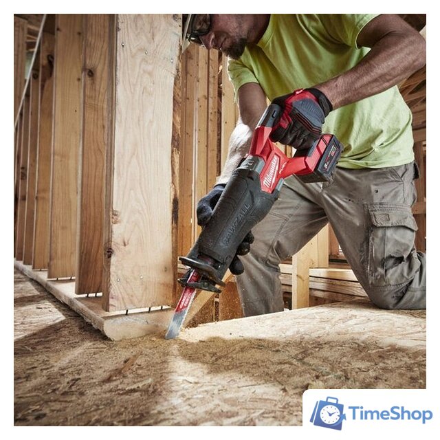 Сабельная пила Milwaukee M18 FSZ100P 4933498242 (с 2-мя АКБ, кейс) - Изображение №7 — Интернет-магазин Time-Shop