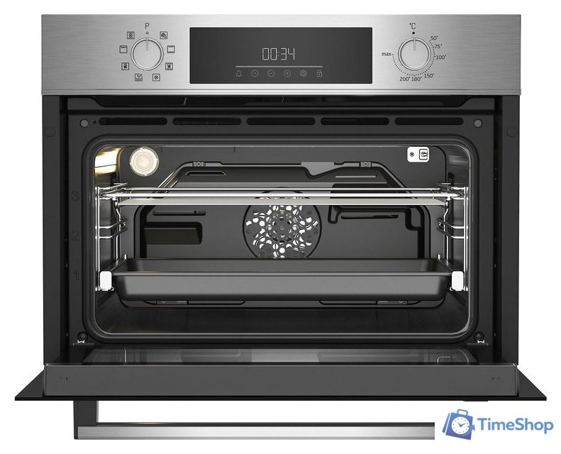 Электрический духовой шкаф BEKO BBCM12300X - Изображение №2 — Интернет-магазин Time-Shop