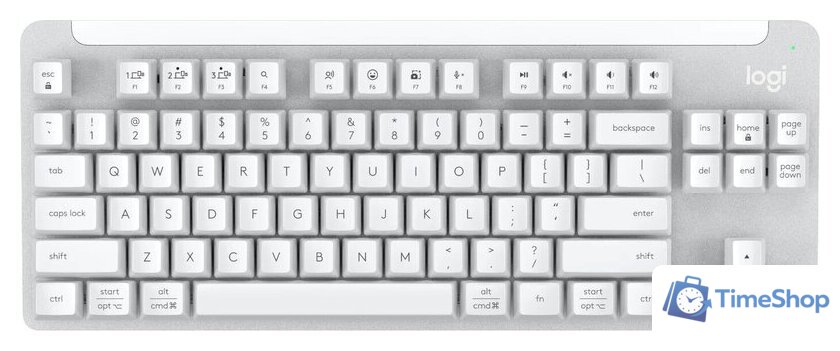 Клавиатура Logitech K855 920-011071 (серебристый, с гравировкой) - Изображение №1 — Интернет-магазин Time-Shop