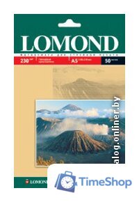 Фотобумага Lomond Глянцевая 15x20 230 г/кв.м. 50 листов (0102070) - Изображение №1 — Интернет-магазин Time-Shop