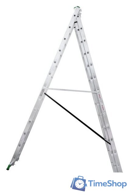 Лестница-стремянка Новая высота NV 223 алюминиевая трёхсекционная 3x13 ступеней - Изображение №5 — Интернет-магазин Time-Shop