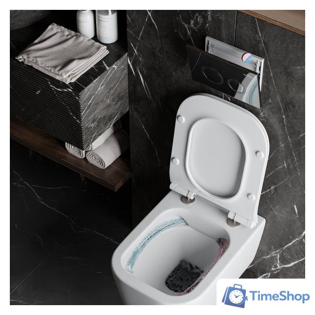 Инсталляция для унитаза Roxen StounFix Dual Fresh 710200 с удлиненными креплениями в комплекте и встр. контейнером для гигиенических таблеток (аромадозатор) - Изображение №8 — Интернет-магазин Time-Shop