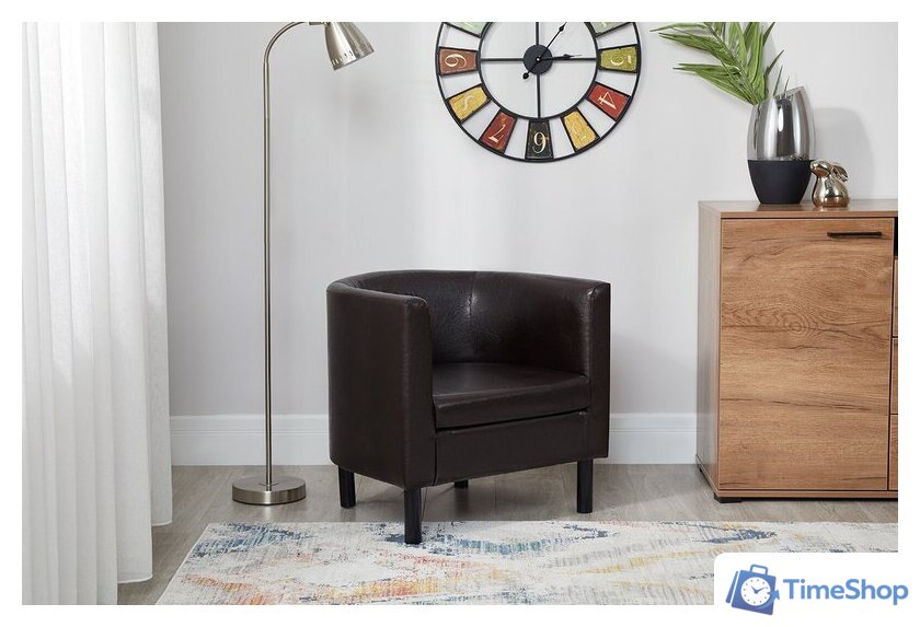 Интерьерное кресло Mio Tesoro Агата 351 (коричневый 87) - Изображение №15 — Интернет-магазин Time-Shop