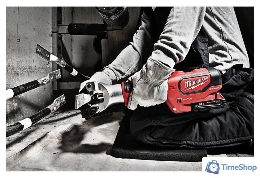 Кримпер Milwaukee M18 HDCT-202C 4933471950 (с 2-мя АКБ, кейс) - Изображение №8 — Интернет-магазин Time-Shop