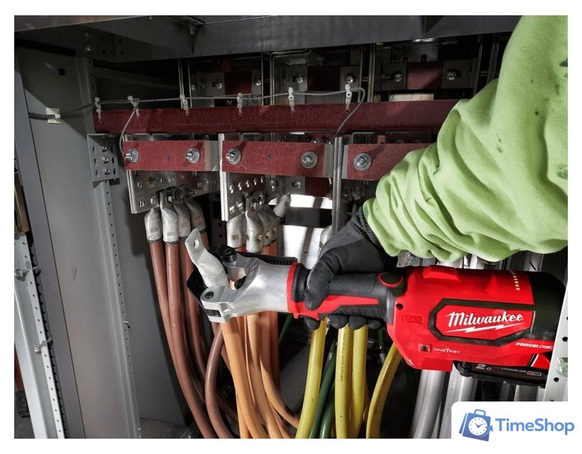 Кримпер Milwaukee M18 HDCT-202C 4933471950 (с 2-мя АКБ, кейс) - Изображение №5 — Интернет-магазин Time-Shop