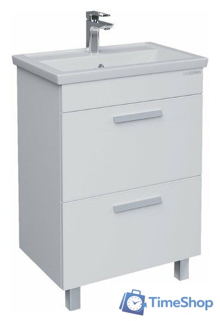  Grossman Тумба под умывальник Нео 60 106028 - Изображение №1 — Интернет-магазин Time-Shop