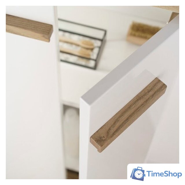  Lauter Шкаф-полупенал Навесной Adri (белый глянец) - Изображение №3 — Интернет-магазин Time-Shop