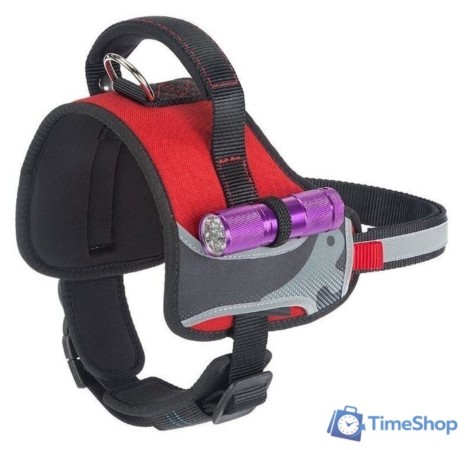 Шлея Ferplast Hercules P XL 75468522 (красный) - Изображение №2 — Интернет-магазин Time-Shop