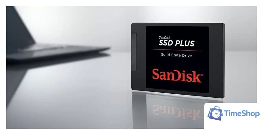 SSD SanDisk Plus 2TB SDSSDA-2T00-G26 - Изображение №3 — Интернет-магазин Time-Shop