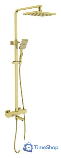 Душевая система  Timo Tetra-Thermo SX-0169/17 (золото матовое) - Изображение №1 — Интернет-магазин Time-Shop
