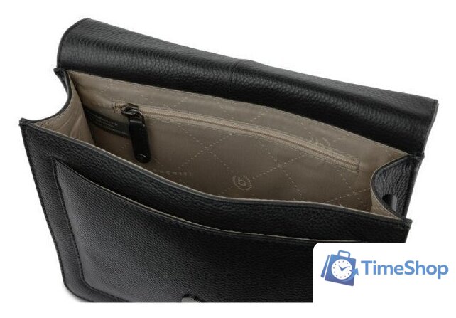 Женская сумка Bugatti Elsa 49460501 (черный) - Изображение №6 — Интернет-магазин Time-Shop