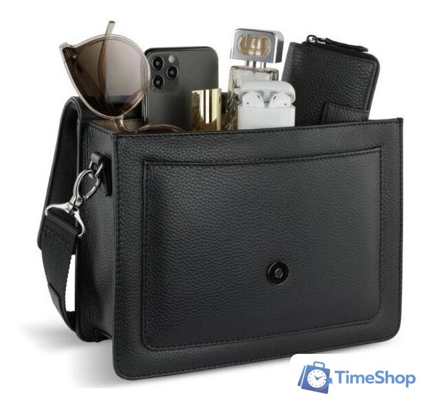 Женская сумка Bugatti Elsa 49460501 (черный) - Изображение №10 — Интернет-магазин Time-Shop