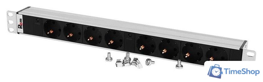 Блок розеток Rem R-32-8S-I-440-K (8 розеток, без шнура питания) - Изображение №1 — Интернет-магазин Time-Shop