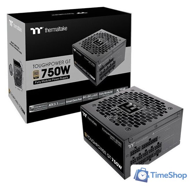 Блок питания Thermaltake Toughpower GT 750W PS-TPT-0750FNFAGE-3 - Изображение №6 — Интернет-магазин Time-Shop