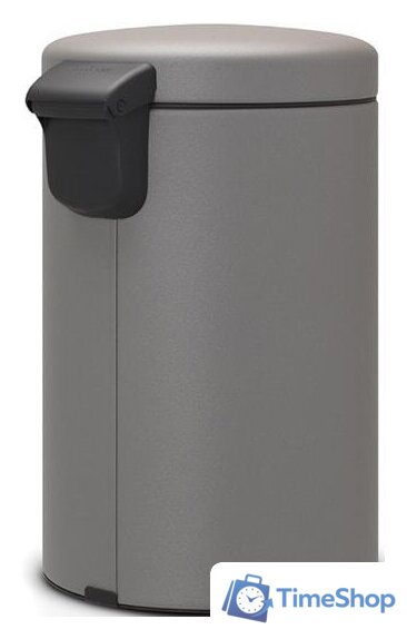 Мусорное ведро Brabantia Pedal Bin NewIcon 12 л (минерально-серый) - Изображение №3 — Интернет-магазин Time-Shop