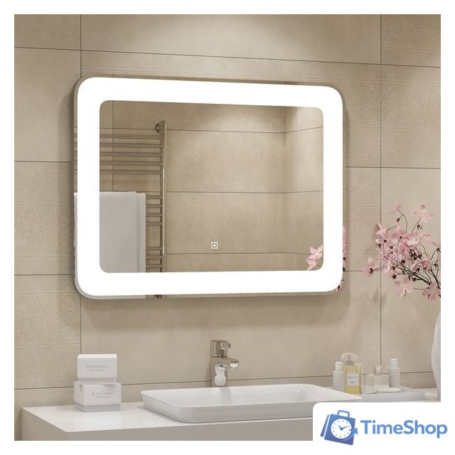  Континент Зеркало Velvette Led 90x70 - Изображение №11 — Интернет-магазин Time-Shop