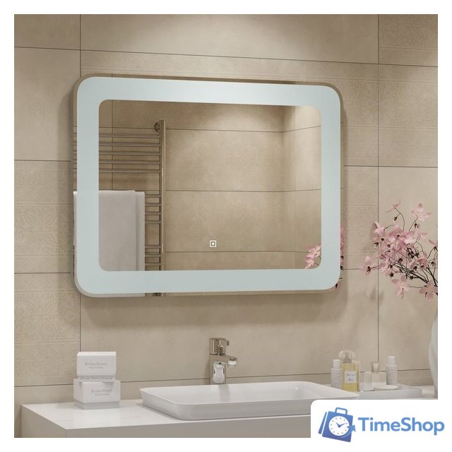  Континент Зеркало Velvette Led 90x70 - Изображение №10 — Интернет-магазин Time-Shop