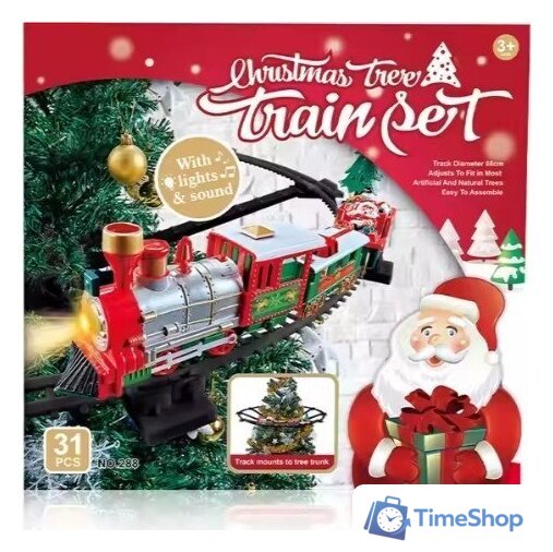 Набор железной дороги Labalu Рождественский поезд на елку 288 - Изображение №6 — Интернет-магазин Time-Shop
