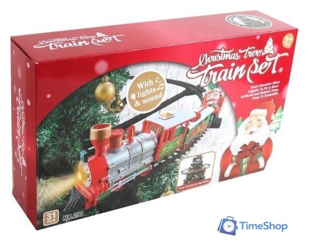 Набор железной дороги Labalu Рождественский поезд на елку 288 - Изображение №8 — Интернет-магазин Time-Shop