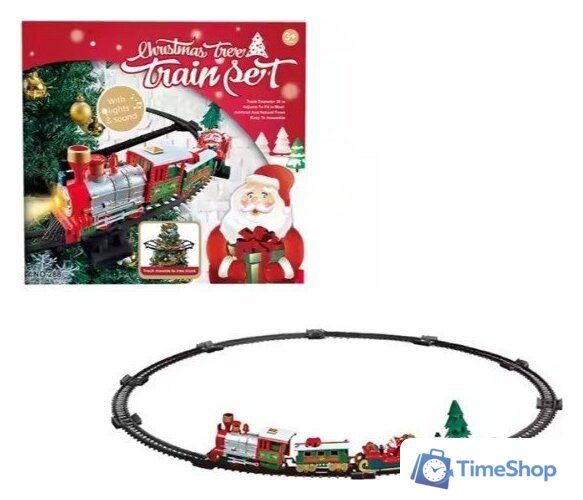 Набор железной дороги Labalu Рождественский поезд на елку 288 - Изображение №3 — Интернет-магазин Time-Shop