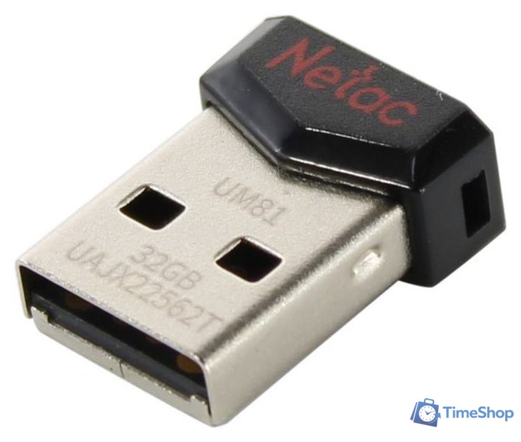 USB Flash Netac 32GB USB 2.0 FlashDrive Netac UM81 Ultra compact - Изображение №1 — Интернет-магазин Time-Shop