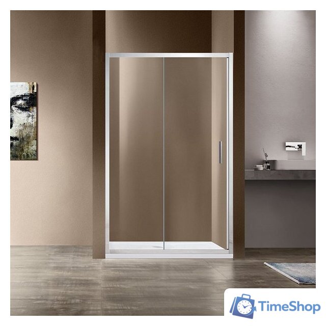 Душевая дверь Vincea Garda VDS-1G145CL (хром/прозрачное) - Изображение №1 — Интернет-магазин Time-Shop