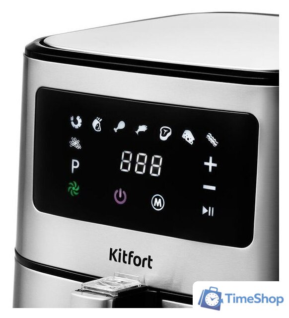 Аэрогриль (аэрофритюрница) Kitfort KT-2228 - Изображение №3 — Интернет-магазин Time-Shop