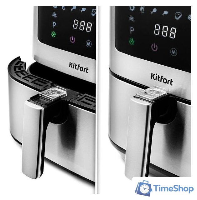 Аэрогриль (аэрофритюрница) Kitfort KT-2228 - Изображение №4 — Интернет-магазин Time-Shop