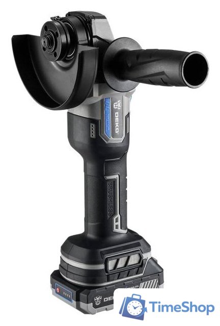 Угловая шлифмашина Deko DKAG20 (с 1-им АКБ) - Изображение №3 — Интернет-магазин Time-Shop