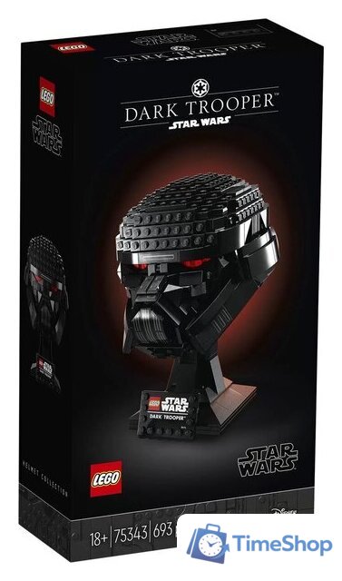 Конструктор LEGO Star Wars 75343 Шлем темного штурмовика - Изображение №1 — Интернет-магазин Time-Shop