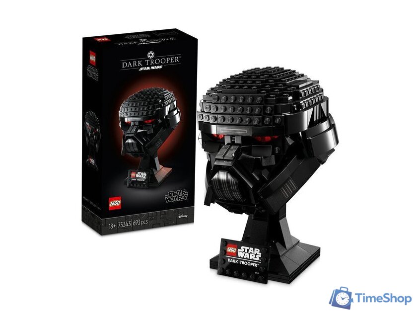 Конструктор LEGO Star Wars 75343 Шлем темного штурмовика - Изображение №6 — Интернет-магазин Time-Shop