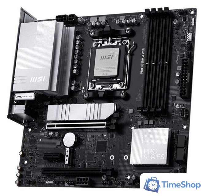 Материнская плата MSI Pro B850M-A WiFi - Изображение №2 — Интернет-магазин Time-Shop