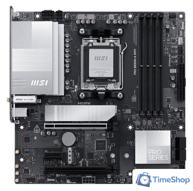 Материнская плата MSI Pro B850M-A WiFi - Изображение №1 — Интернет-магазин Time-Shop