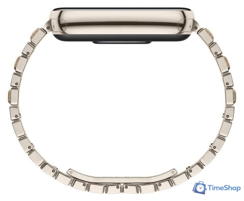 Фитнес-браслет Xiaomi Smart Band 10 (искрящееся золото, с золотистым металлическим браслетом, международная версия) - Изображение №5 — Интернет-магазин Time-Shop