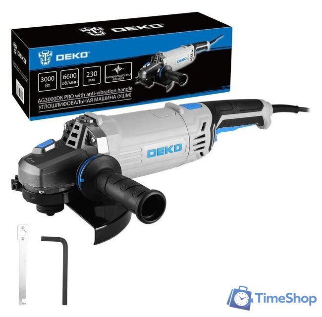 Угловая шлифмашина Deko AG3000DK PRO 083-1032 - Изображение №1 — Интернет-магазин Time-Shop