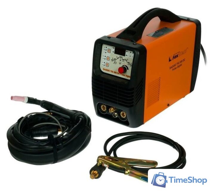 Сварочный инвертор FoxWeld Saggio TIG 200 DC Pulse Digital - Изображение №3 — Интернет-магазин Time-Shop