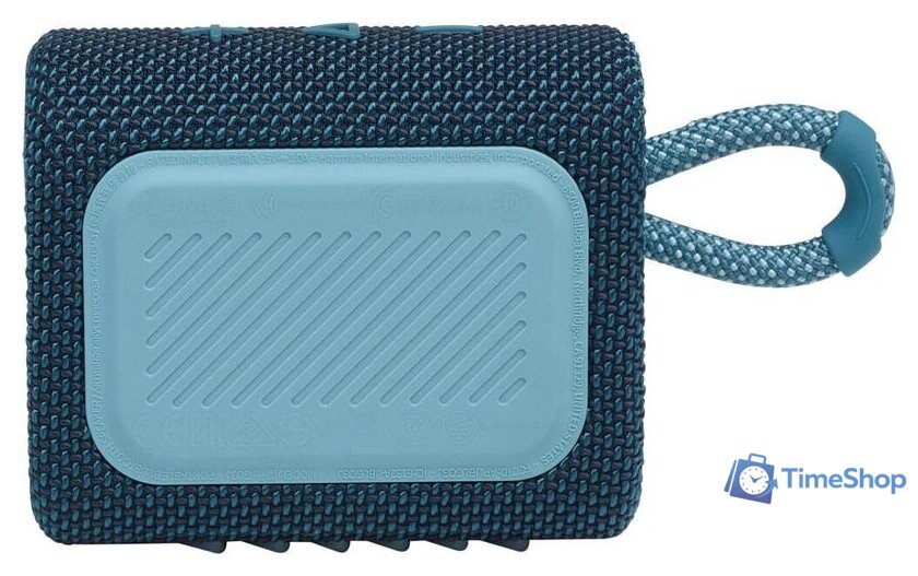 Беспроводная колонка JBL Go 3 (синий) - Изображение №6 — Интернет-магазин Time-Shop