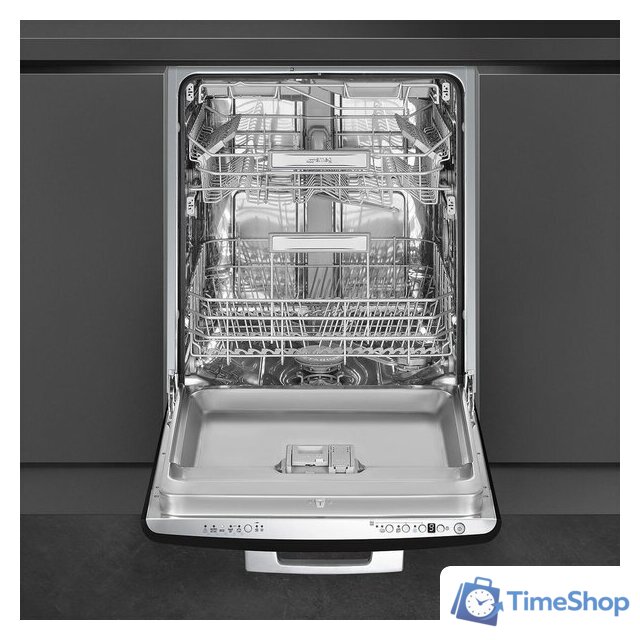 Отдельностоящая посудомоечная машина Smeg STFABBL3 - Изображение №2 — Интернет-магазин Time-Shop