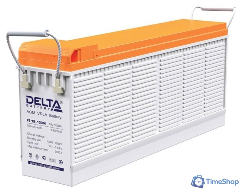 Аккумулятор для ИБП Delta FT 12-100 M (12В/100 А·ч) - Изображение №1 — Интернет-магазин Time-Shop