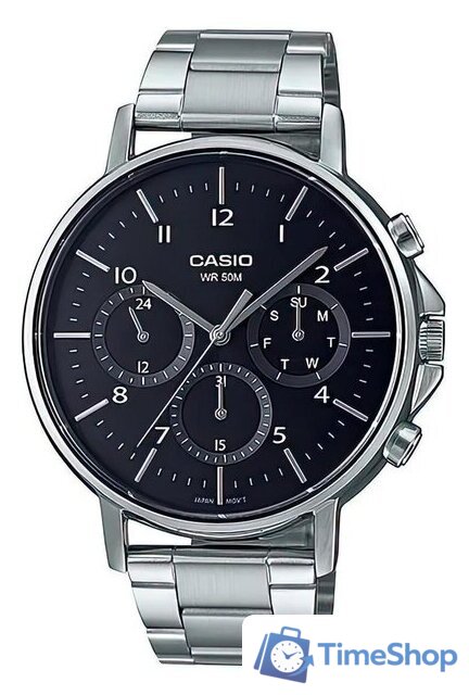 Наручные часы Casio MTP-E321D-1A - Изображение №1 — Интернет-магазин Time-Shop