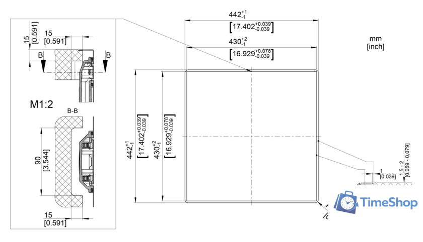 Кухонная мойка Blanco Claron 400-IF Durinox 523389 - Изображение №4 — Интернет-магазин Time-Shop