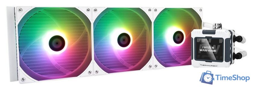 Система жидкостного охлаждения для процессора Thermalright Frozen Warframe 420 ARGB (белый) - Изображение №1 — Интернет-магазин Time-Shop