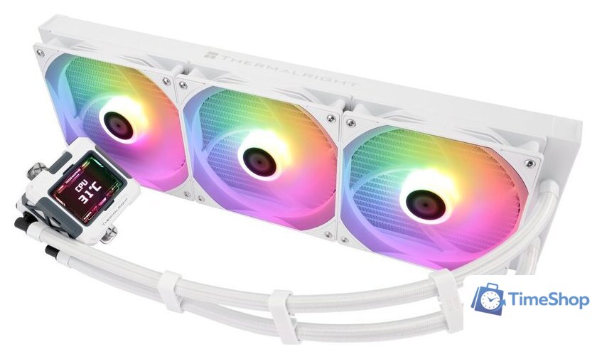 Система жидкостного охлаждения для процессора Thermalright Frozen Warframe 420 ARGB (белый) - Изображение №3 — Интернет-магазин Time-Shop