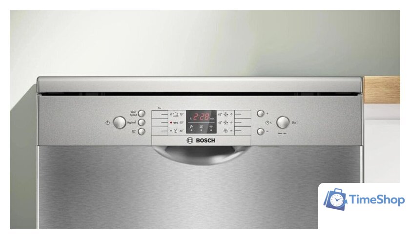 Отдельностоящая посудомоечная машина Bosch Serie 2 SMS26AI00Q - Изображение №3 — Интернет-магазин Time-Shop