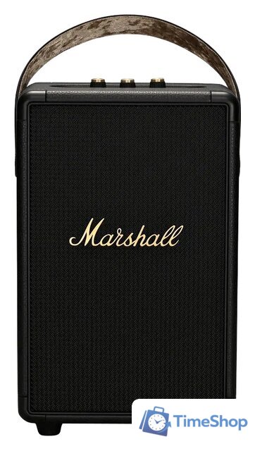 Беспроводная колонка Marshall Tufton (черный/латунь) - Изображение №1 — Интернет-магазин Time-Shop