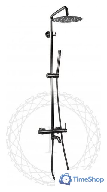 Душевая система  Filarete Roun FL2020 (графит) - Изображение №1 — Интернет-магазин Time-Shop