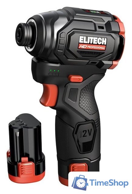 Винтоверт ELITECH HD CS 1201L E2201.070.01 (с 2-мя АКБ, кейс) - Изображение №1 — Интернет-магазин Time-Shop