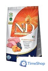 Корм для собак Farmina N&D Grain Free Pumpkin Lamb & Blueberry Adult Mini (7кг) - Изображение №1 — Интернет-магазин Time-Shop