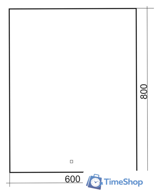  Silver Mirrors Зеркало Aquarelle Алмина 60x80 ФР-1541 - Изображение №3 — Интернет-магазин Time-Shop